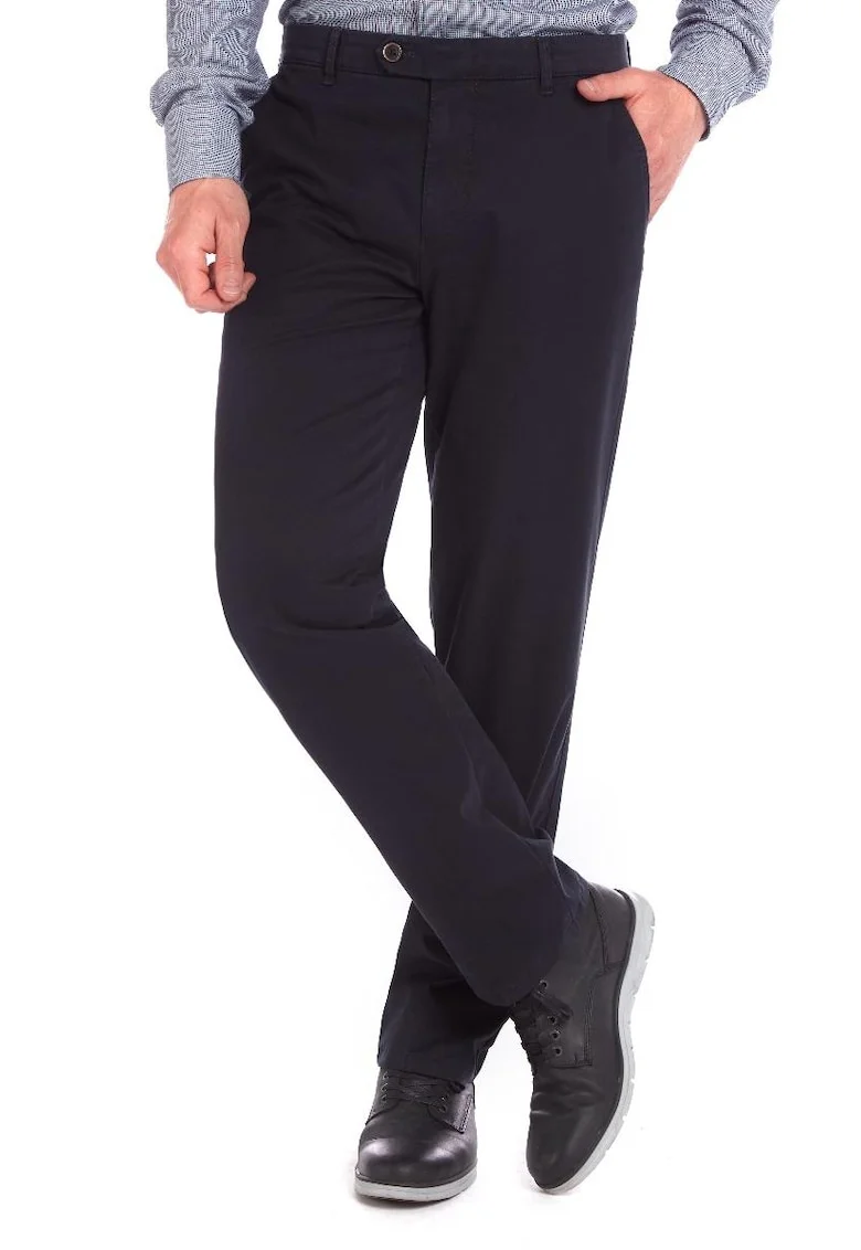 Pantaloni barbati,  Eton 6500, albastru, Albastru