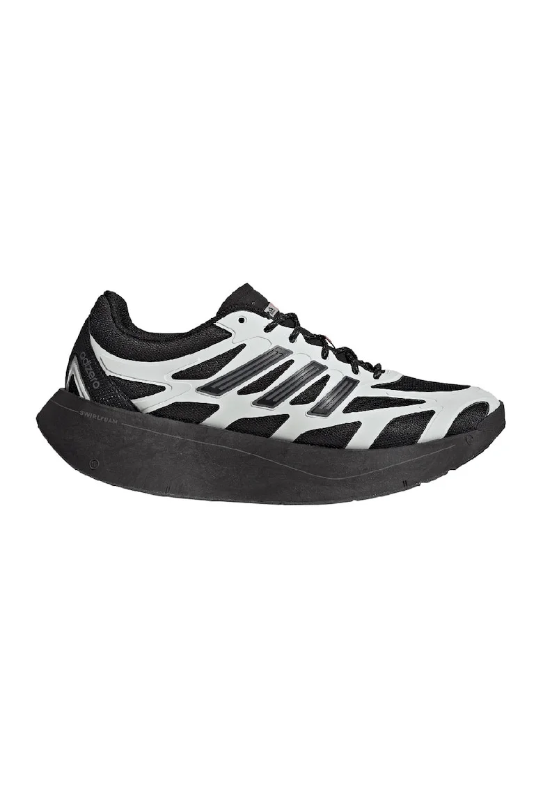 Pantofi sport din material sintetic cu talpa wedge Adizero Aruku, Alb/Negru