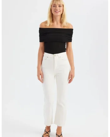 Bluza cu umeri, Natural
