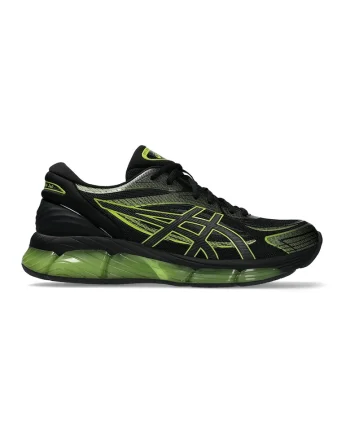 Pantofi sport cu aspect contrastant GEL-QUANTUM 360, Negru/Verde lime
