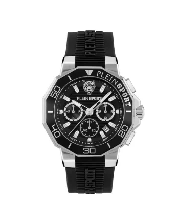 Ceas barbatesc  carcasa Otel 46 mm, 5 ATM, Negru