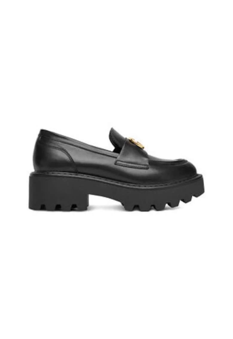 Mocasini eleganți pentru femei, Negru