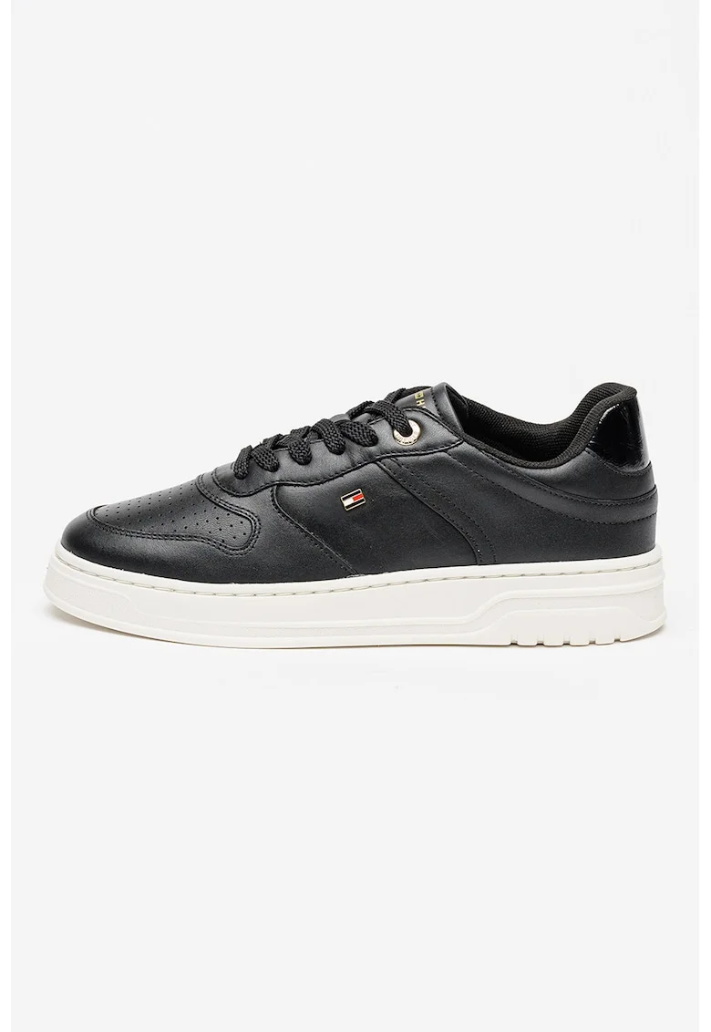 Pantofi sport din piele Sporty, Negru
