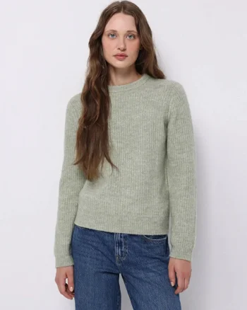 Pulover De Dama Verde Regular Fit 8684112954936