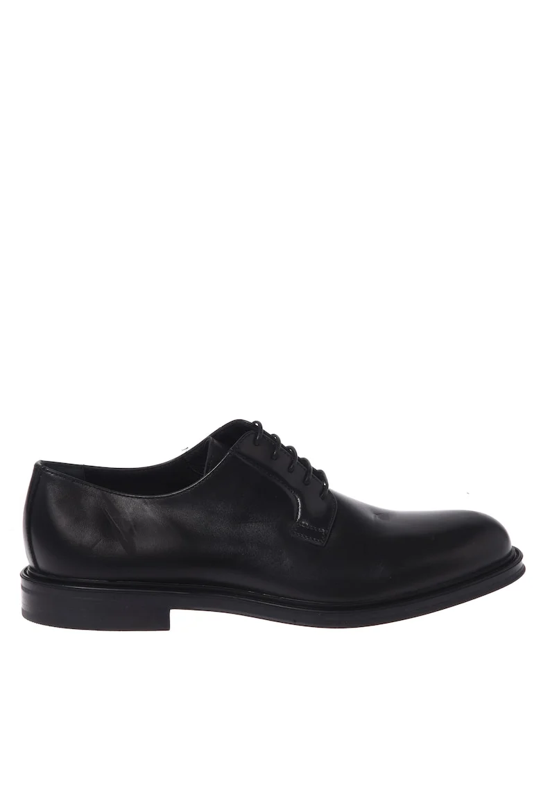 Pantofi oxford din piele, Negru