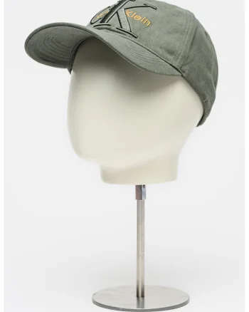 Sapca baseball ajustabila cu logo brodat, Verde englez
