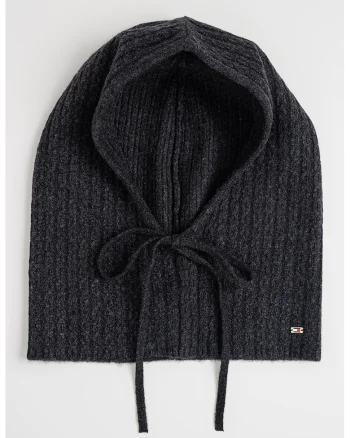 Balaclava cu model torsade, Gri antracit