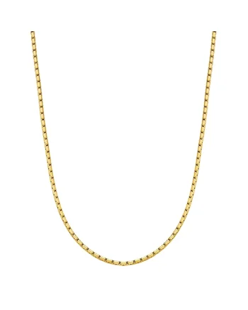 Colier placat cu aur de 14K, Auriu