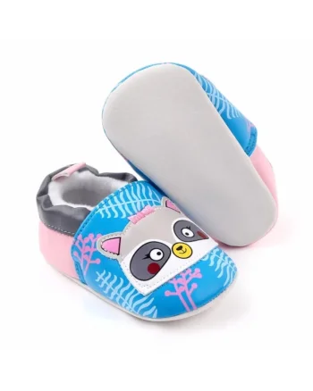 Botosi  Model Ratonel, Piele Ecologica, Fete, Multicolor, 3-6 luni,