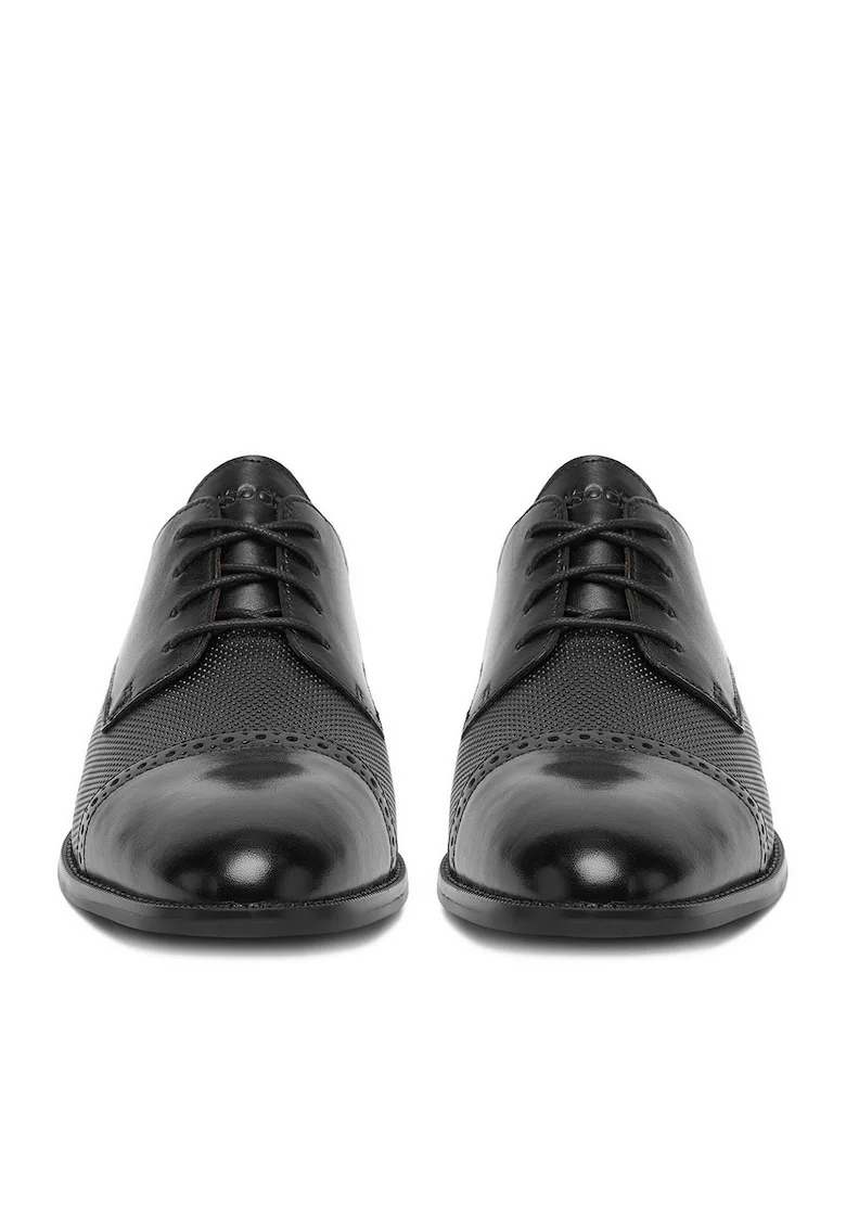 Pantofi barbatesti,  piele naturala negru