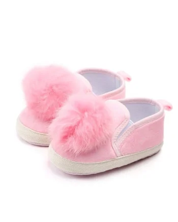Pantofi  Model AL 15961 Pufi, Textil, Roz, Roz