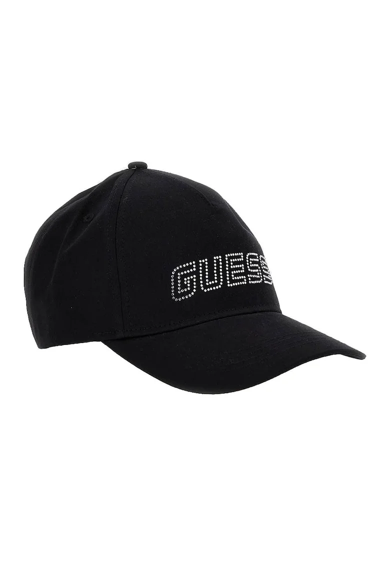 Sapca  bumbac 100% strasuri negru ajustabil