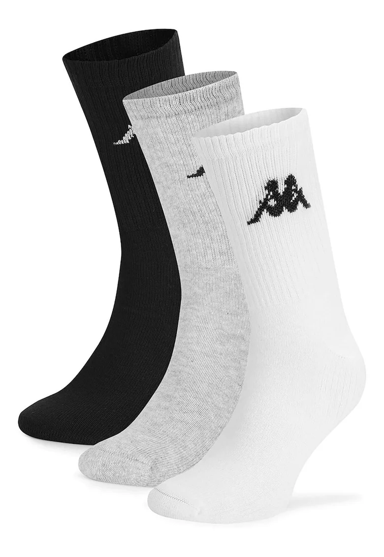 Sosete  unisex set 3fadsg, Alb/Negru