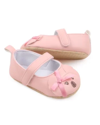 Pantofi  Model AL 14193 Sweety Teddy, Textil, Fete, Roz, Roz