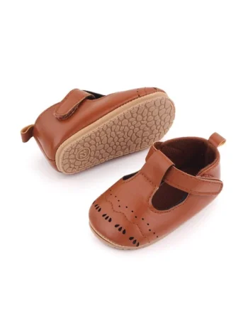 Pantofi  Model AL 14223 Lolyta, Piele ecologica, Fete, Maro, Maro