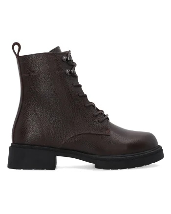 Ghete de piele cu aspect texturat