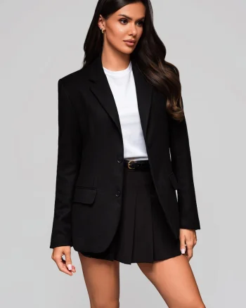 Sacou elegant  LW-BLZB-0101, Negru