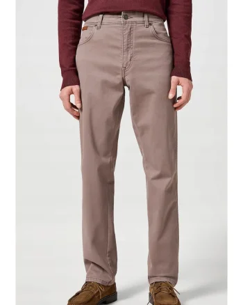Pantaloni barbati  Texas, culoare pastel - otel - maro, croiala clasica, material elastic