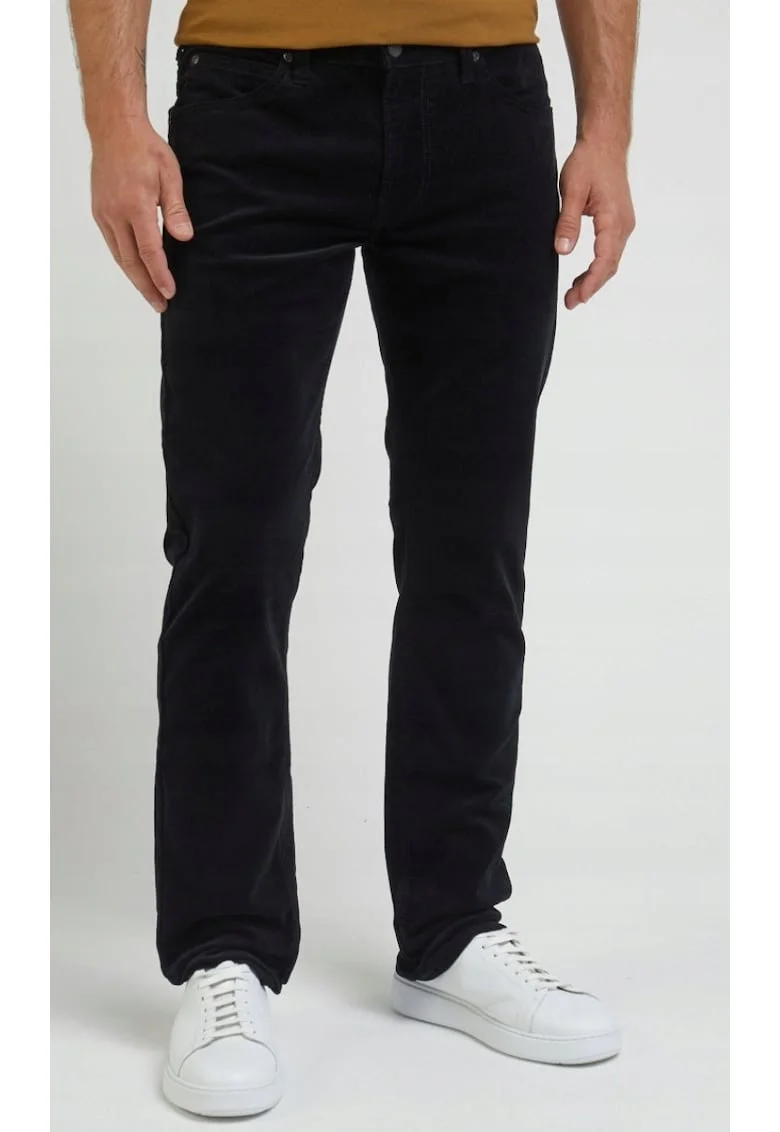 Blugi barbatesti  Daren, bumbac/elastan, talie joasa, negru