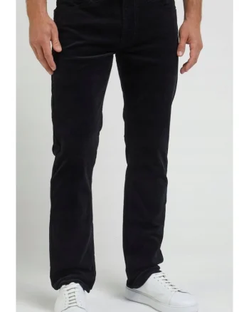 Blugi barbatesti  Daren, bumbac/elastan, talie joasa, negru