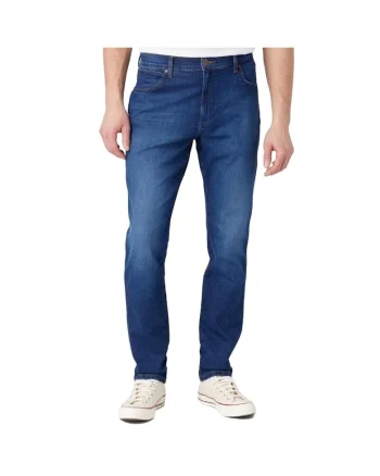 Blugi pentru barbati River,  Bumbac/Elastan, Albastru,