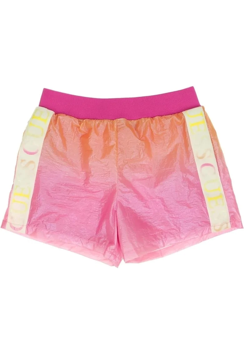 Pantaloni scurti sport  pentru fete, poliester roz,