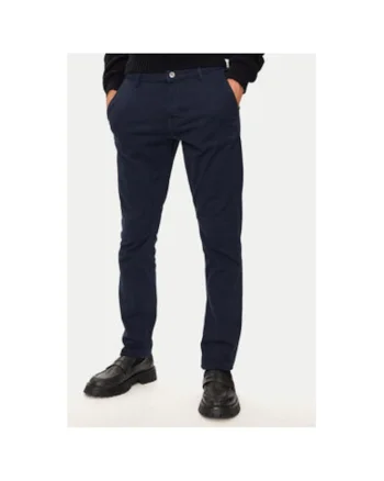Pantaloni barbati,  304464478, Bumbac, 46793, Albastru
