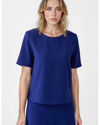 Bluza lejera uni, Albastru inchis