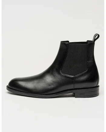 Ghete Chelsea de piele Tayil, Negru