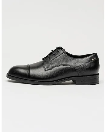 Pantofi Derby de piele Tayil, Negru