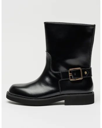 Ghete de piele Eleri, Negru