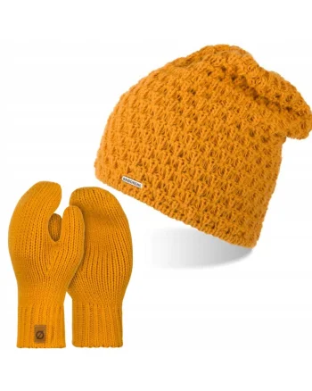 Set Caciula si Manusi Dama Brodrene, Miodie,