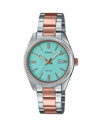 Ceas dama  LTP-1302PRG-2AVEF Quartz Argintiu, Albastru