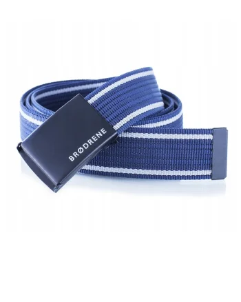 Curea Brodrene, P13, cu inchidere automata, pentru barbati, Alb/Bleumarin
