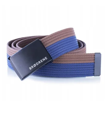 Curea, Brodrene, P10, cu inchidere automata, pentru barbati, Maro/Bleumarin, Maro/Bleumarin