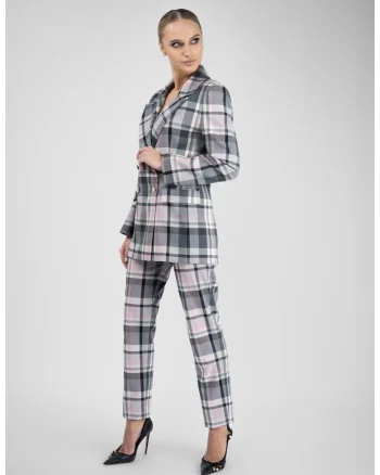 Pantalon conic in carouri