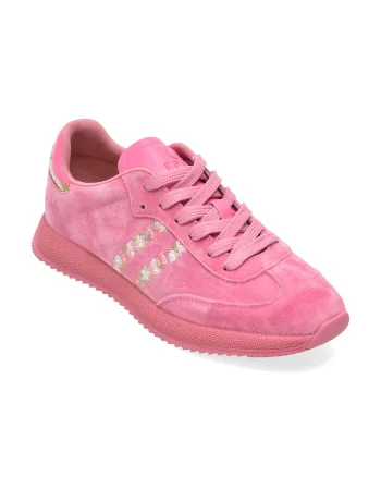 Pantofi sport EPICA fucsia, 615908, din nabuc