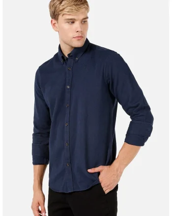 Camasa Oxford de bumbac, Bleumarin