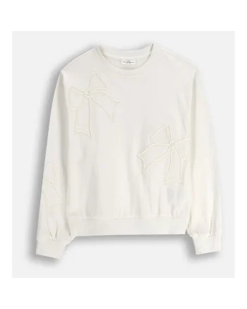 Bluza de trening cu model cu fundite