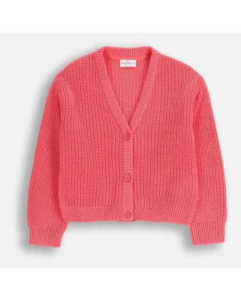 Cardigan in V cu nasturi