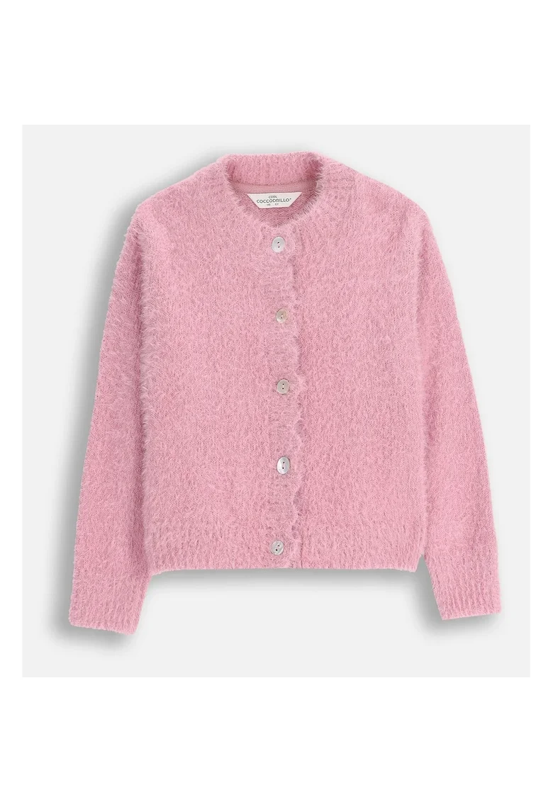 Cardigan tricotat cu nasturi