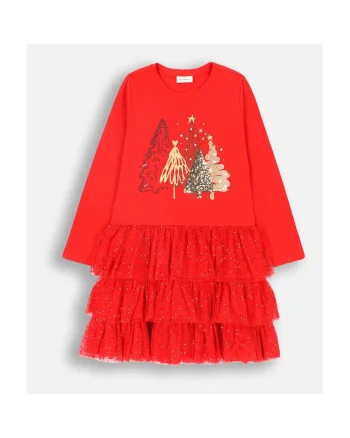 Rochie evazata cu improimeu grafic