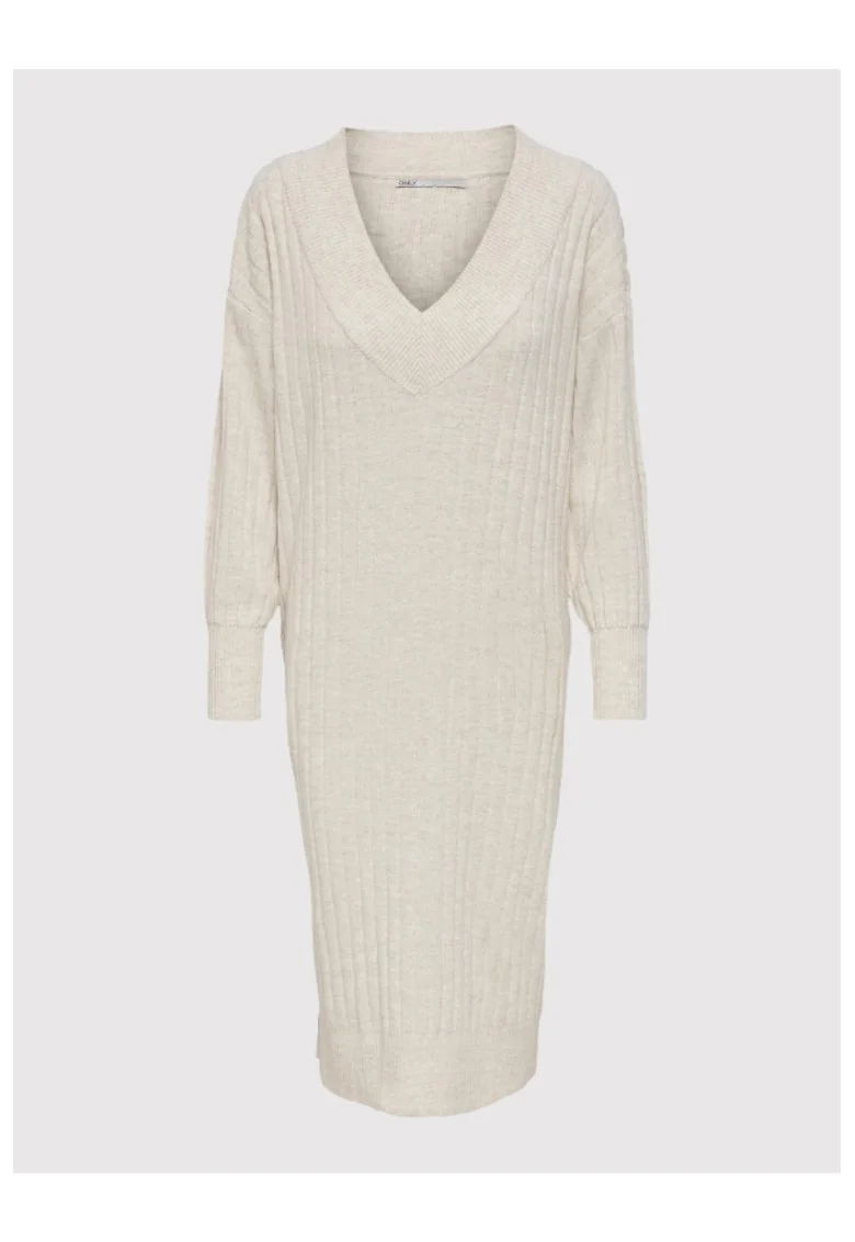 Rochie-pulover mini cu croiala lejera New