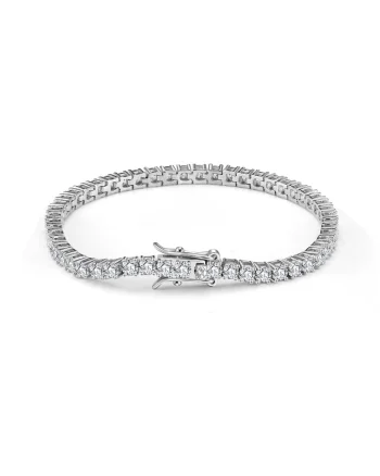 Bratara Tennis, Argint 926, Pietre Zirconia, 16.5 cm