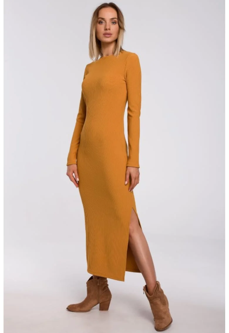 Rochie \ Poliester / Elastan, Galben