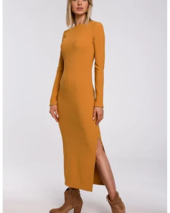 Rochie \ Poliester / Elastan, Galben