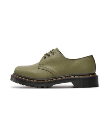 Pantofi derby dama  1461 Virginia, piele, verde, Verde
