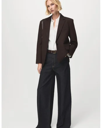 Camasa slim-fit cu maneci lungi, Alb