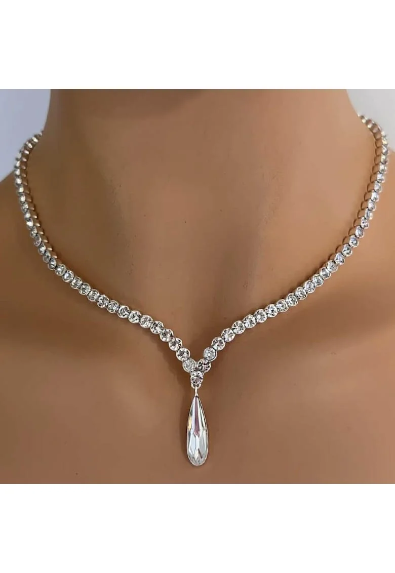 Colier cu cristale Swarovski® Vivien