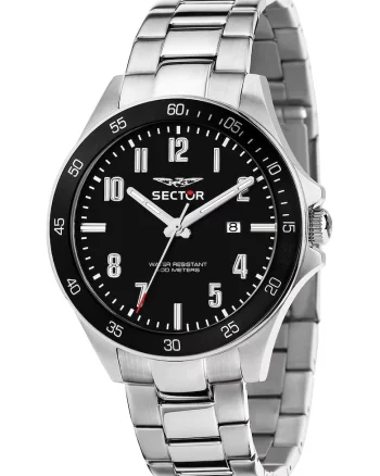 Ceas analog cu bratara metalica